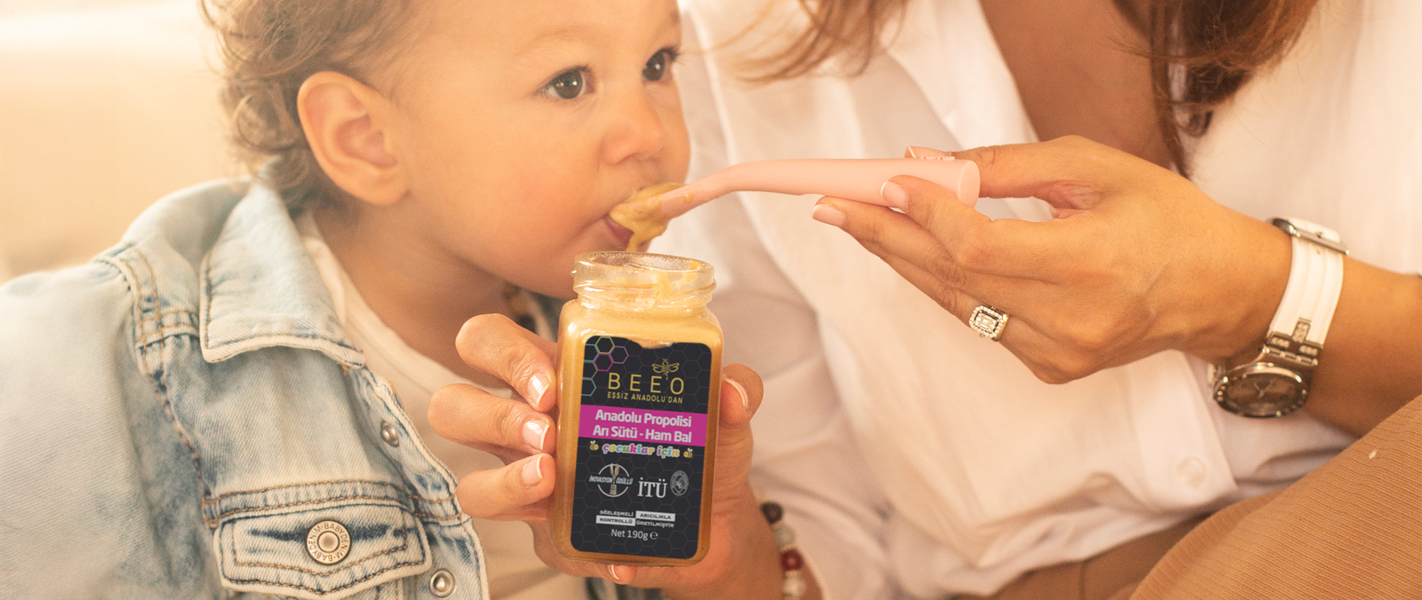 Propolis Arı Sütü Ham Bal Karışım Macunu Çocuk