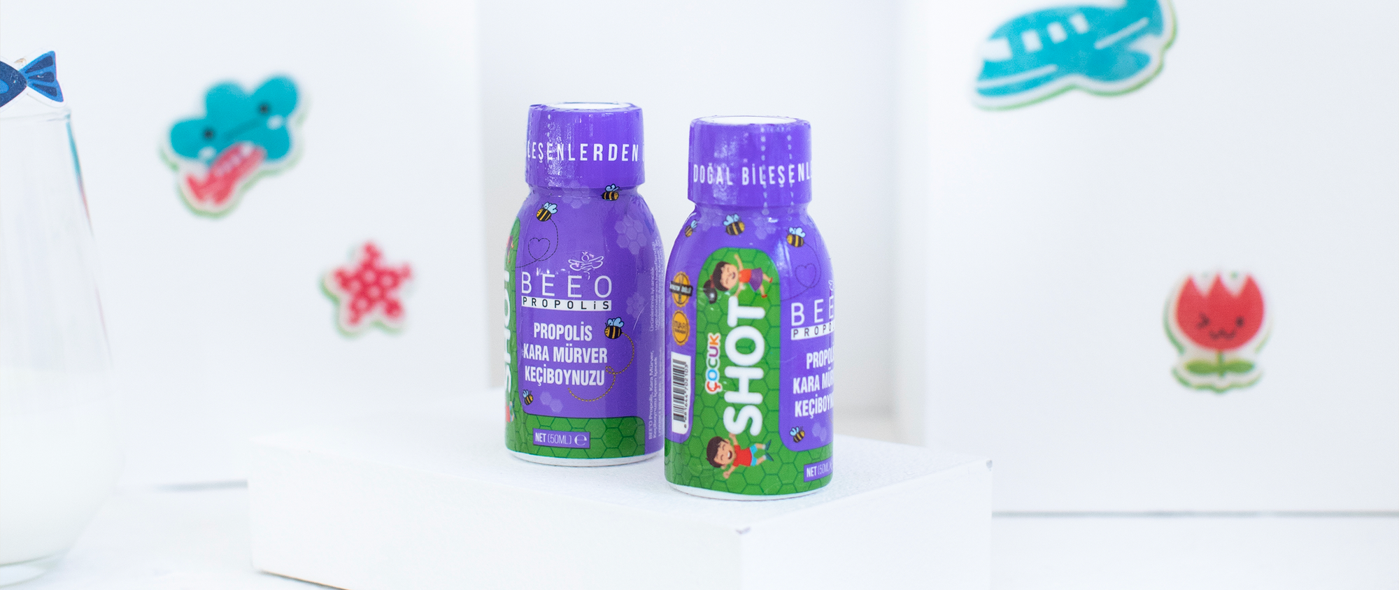 Propolis Kara Mürverli Çocuk Shot