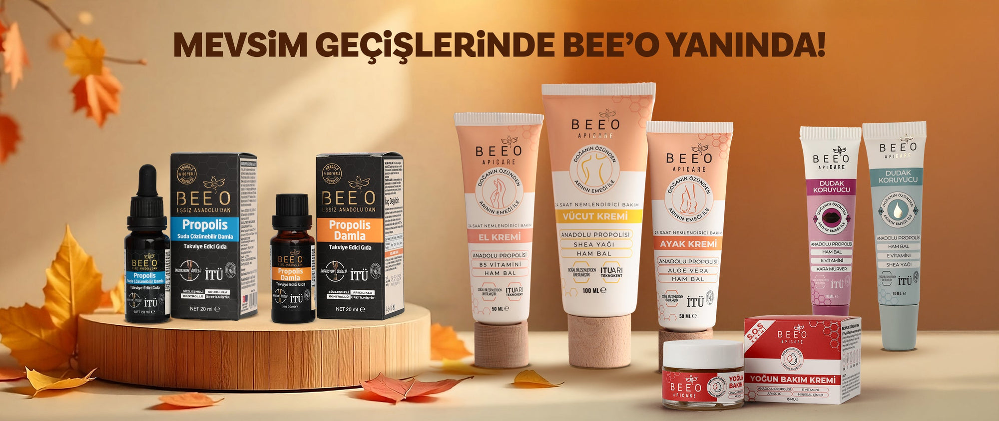 Mevsim Geçişlerinde BEE’O Yanında!