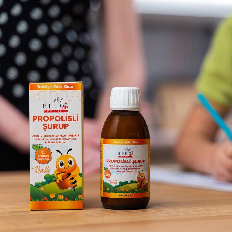 BEE'O UP Propolisli Ballı Şurup