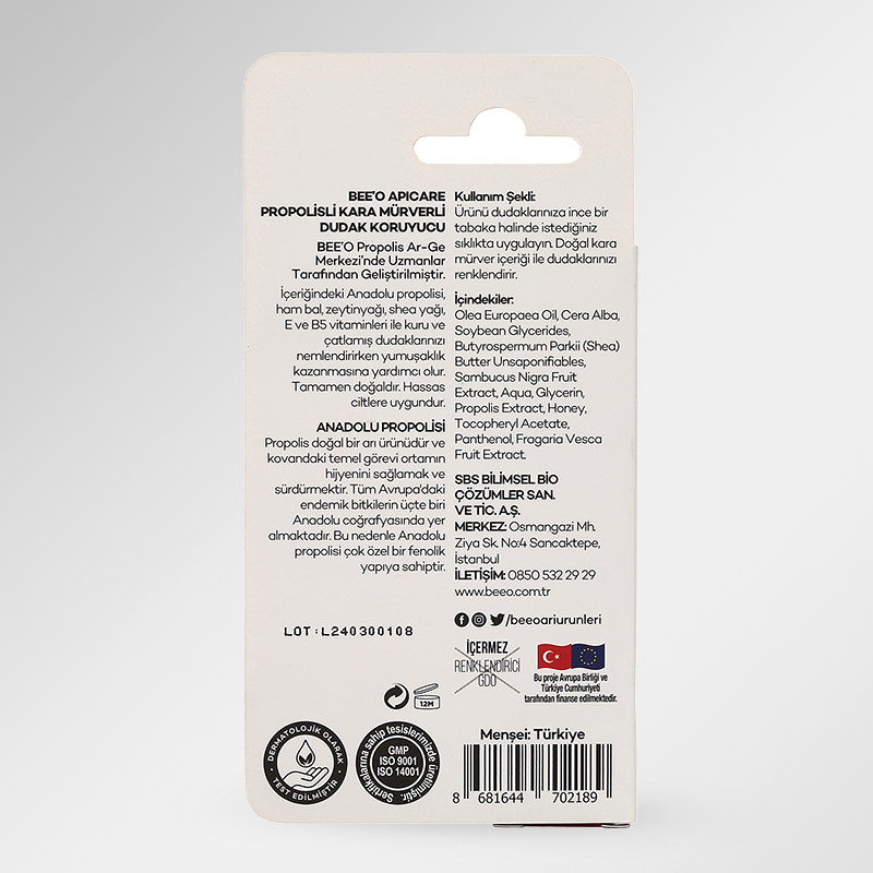 Karamürverli Dudak Nemlendirici