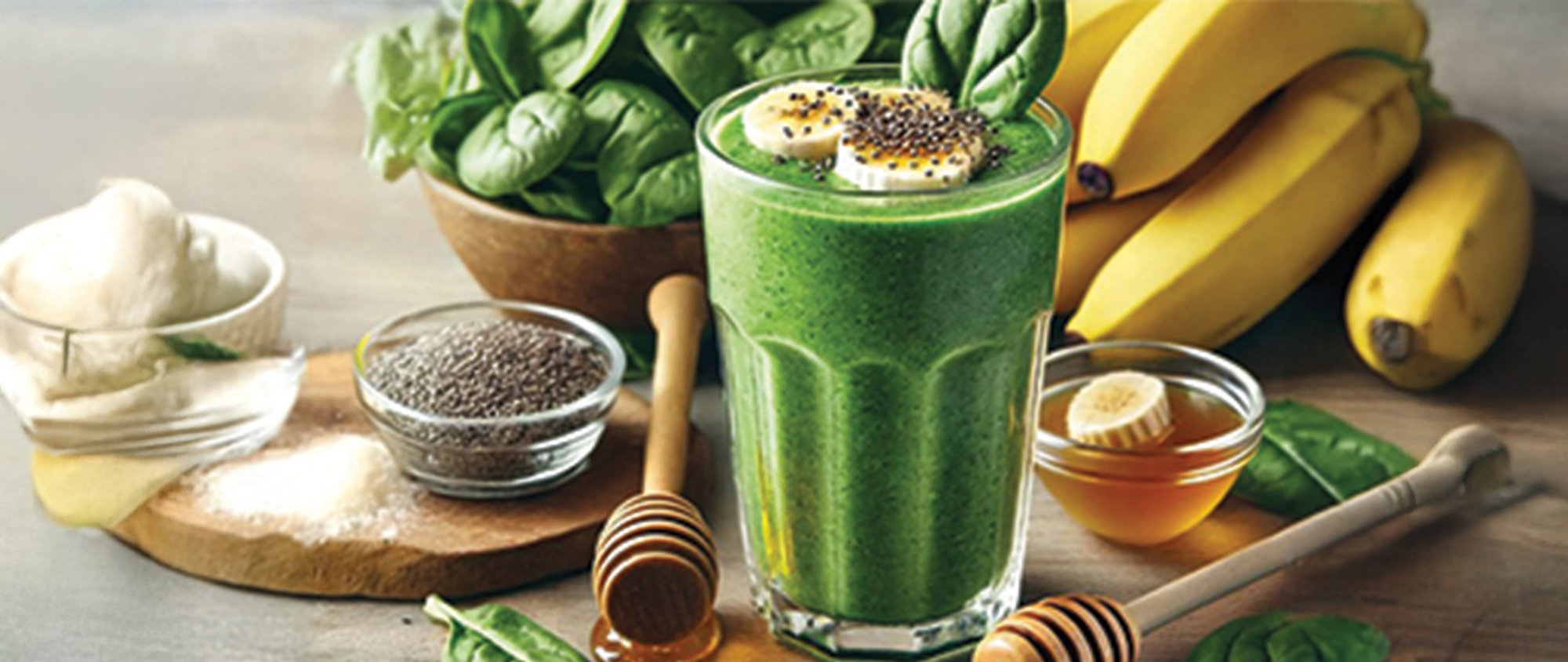 Propolisli Yeşil Smoothie