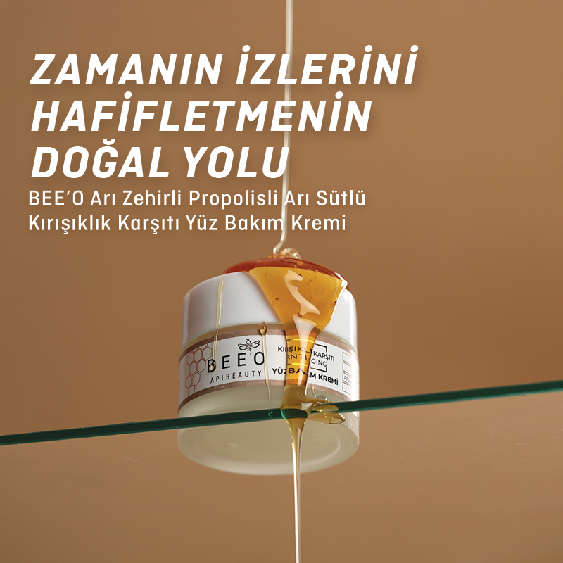 BEEO Arı Zehirli Propolisli Arı Sütlü Yüz Bakım Kremi