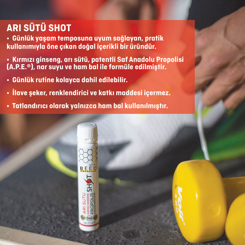 BEEO Arı Sütü Shot 15'li