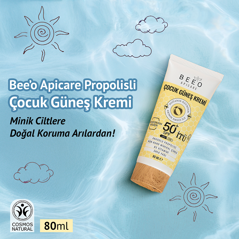 BEEO Propolisli Çocuk Güneş Kremi