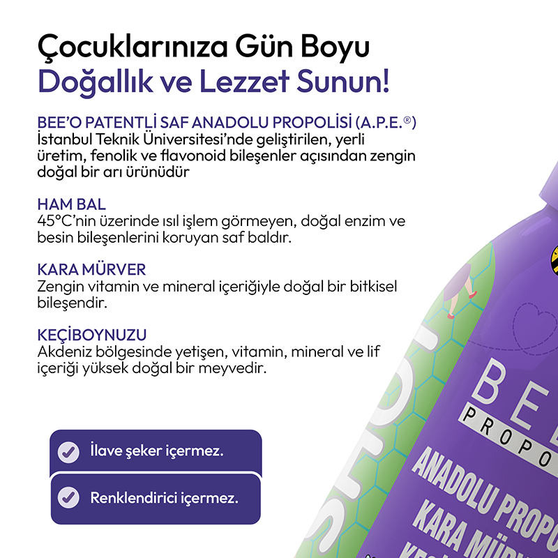 BEEO Kara Mürver Çocuk Shot 12'li