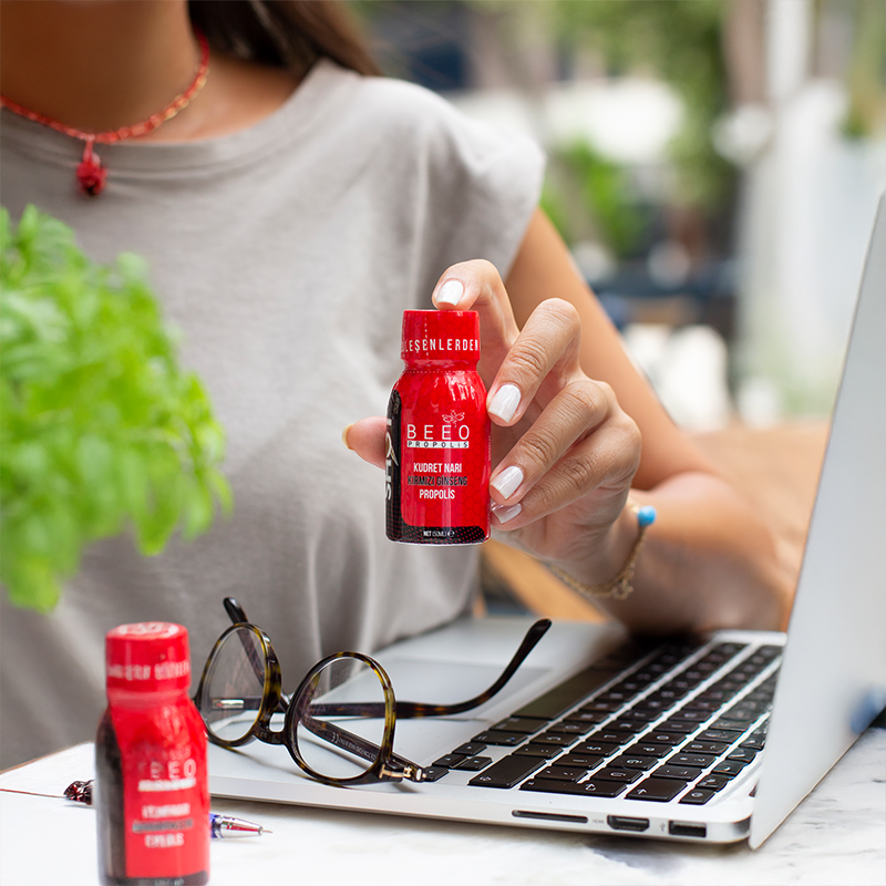 BEEO Kudret Narı Ginseng Propolis Shot 12
