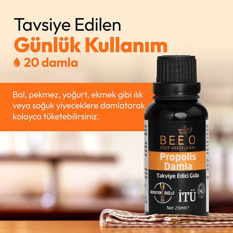 BEEO Propolis Damla