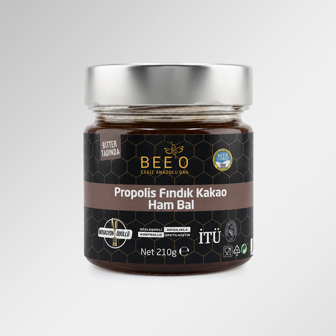 BEEO Propolis Fındık Kakao Ham Bal Karışımı