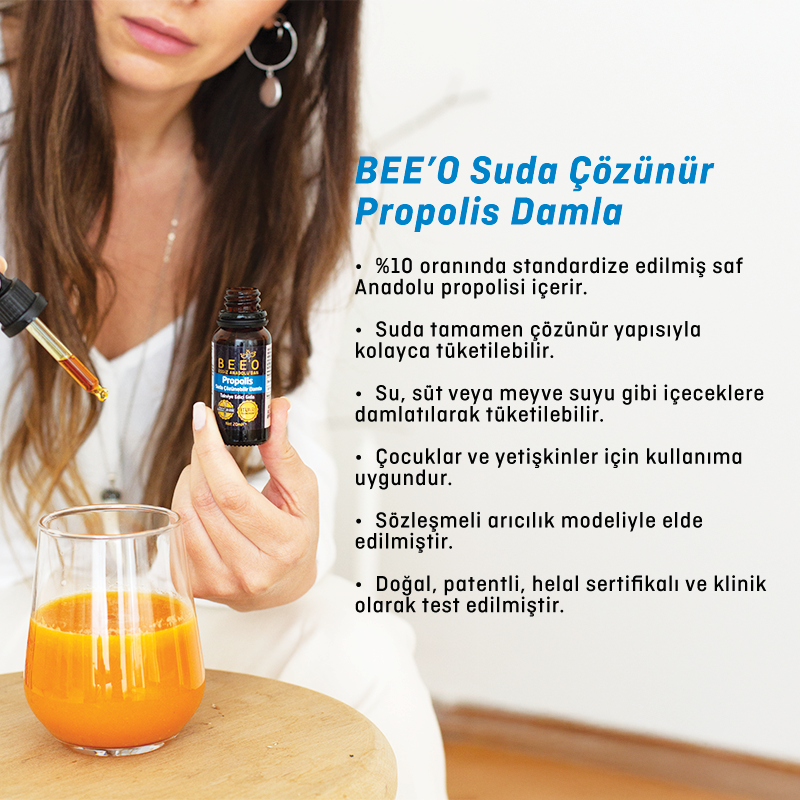 BEEO Suda Çözünebilir Propolis Damla