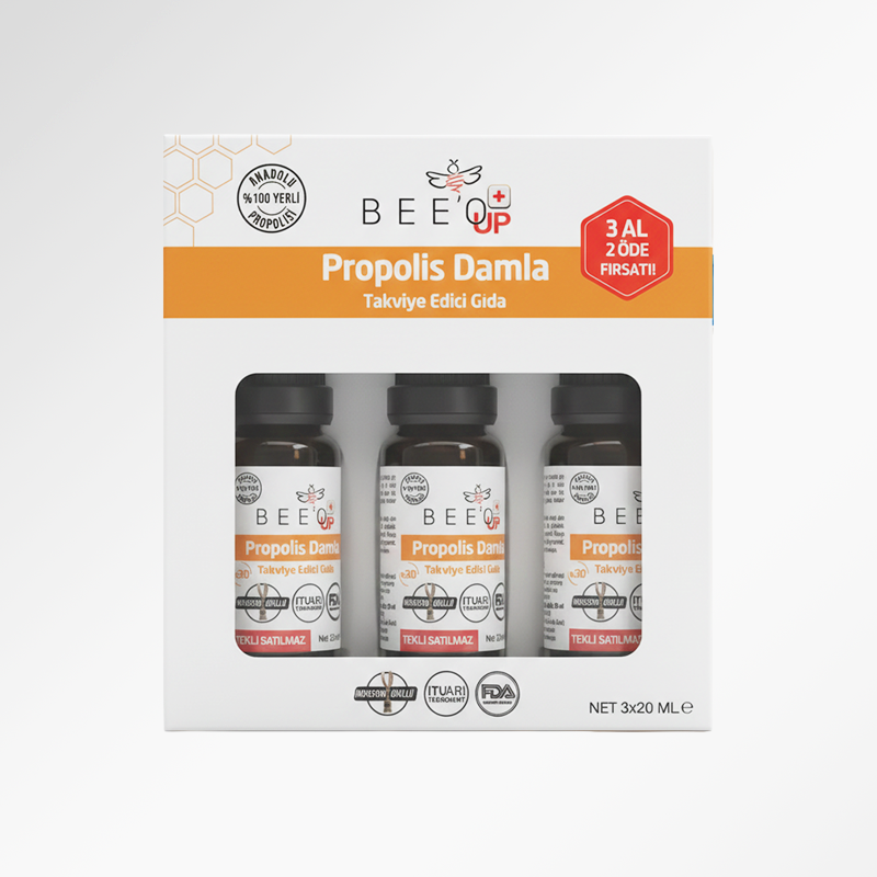 BEEO UP Propolis Damla (3 Al 2 Öde Fırsatı)