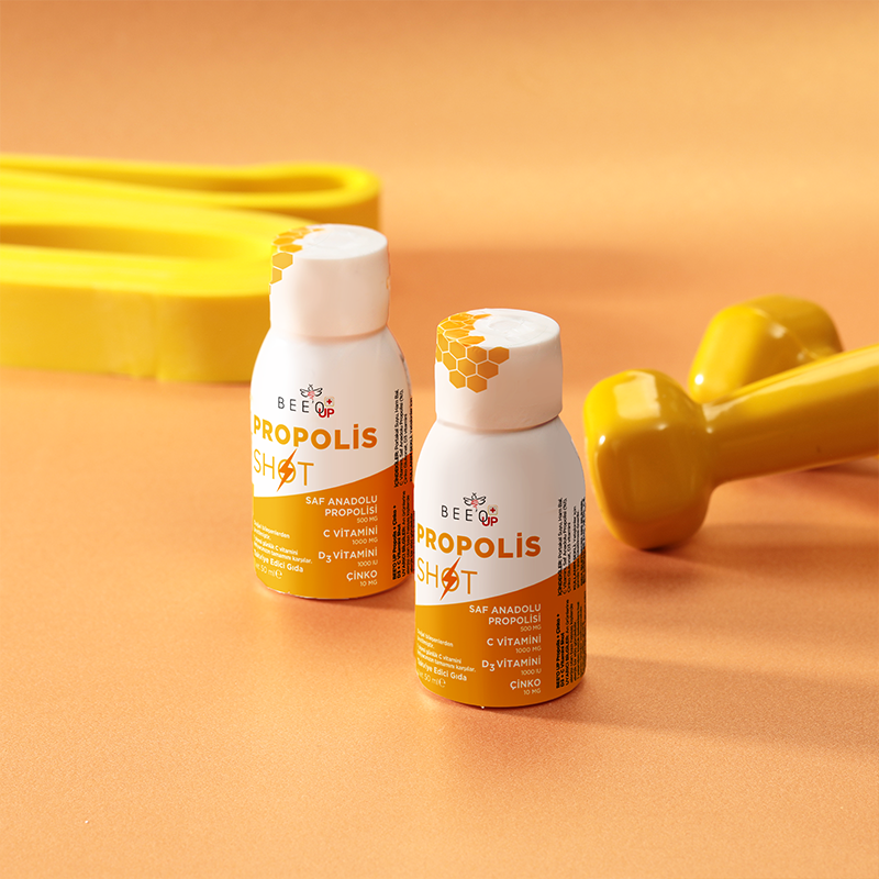 BEEO UP Çinko D3 + C Vitaminli Propolis Shot