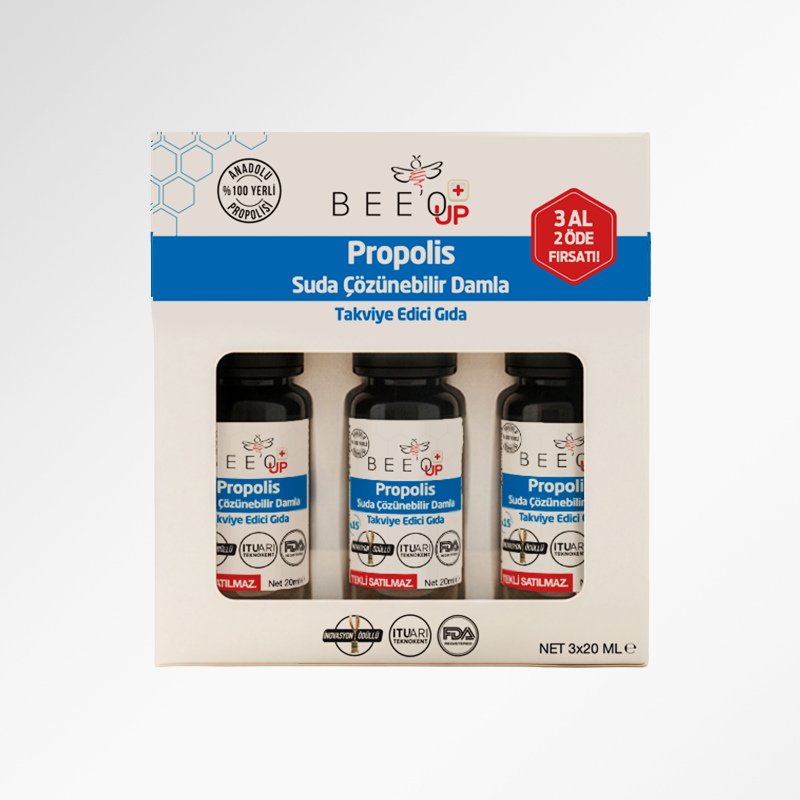 Beeo Up Propolis Suda Çözünebilir Damla
