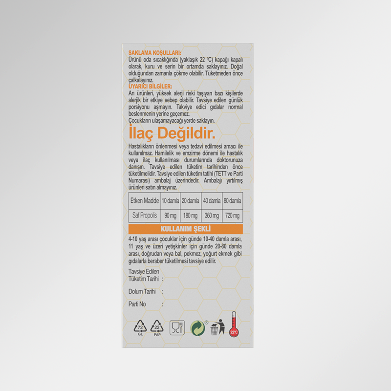 BEEO UP Propolis Damla (%30)
