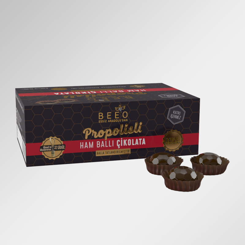 BEEO Propolisli Ham Ballı Cikolata
