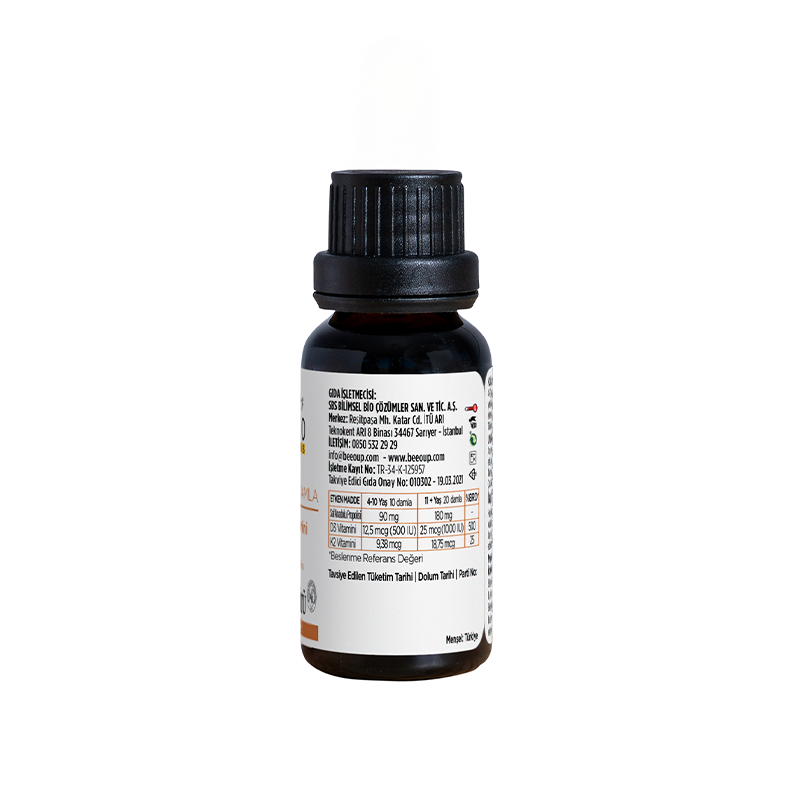 BEE’O Propolis D3+K2 Damla