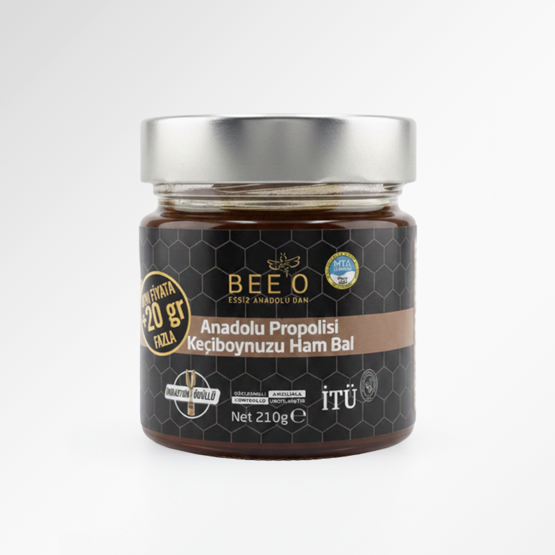 Propolis Keçiboynuzu Ham Bal Karışımı