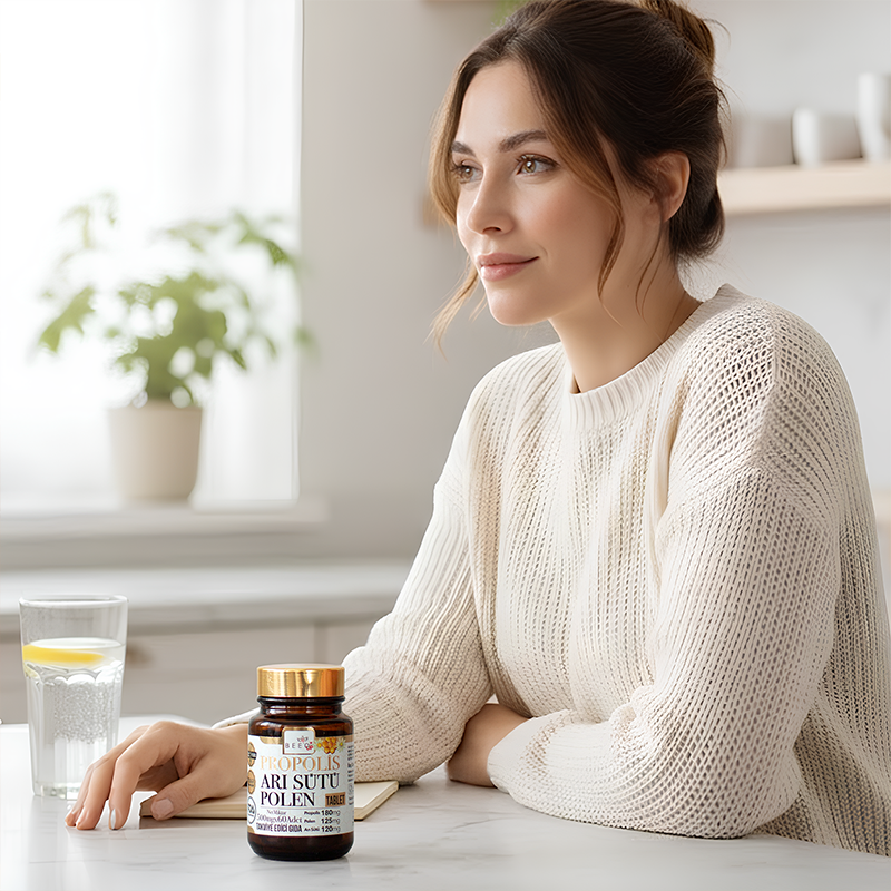 BEEO Propolis Arı Sütü Polen Tablet