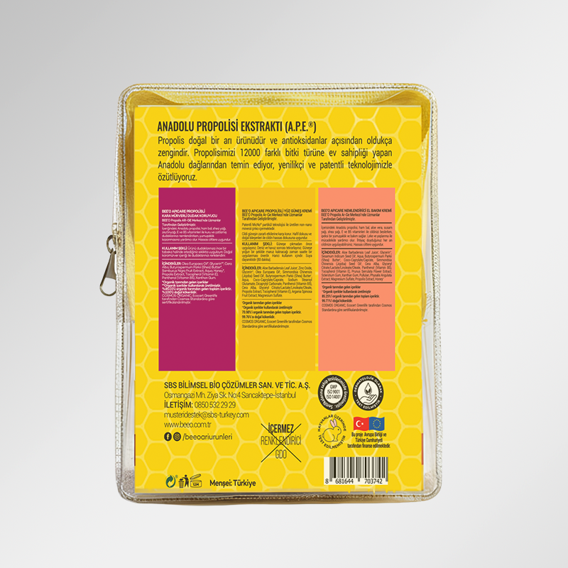 BEEO Seyahat Cilt Bakım Seti