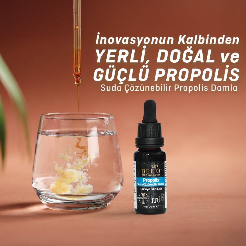 BEEO Suda Çözünebilir Propolis Damla
