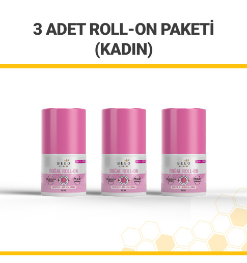 Roll On Paketi 3'lü (Kadın)