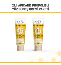 2'li Apicare Propolisli Yüz Güneş Kremi Paketi
