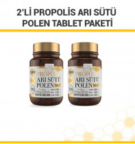 Beeo Up Propolis Arı Sütü Polen Tablet (Yetişkin) Paketi 2'li