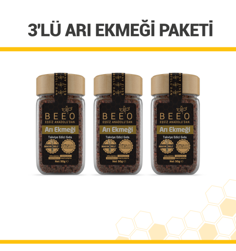 3'lü Arı Ekmeği Paketi