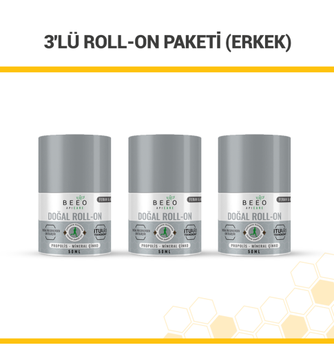 3'lü Roll On Paketi (Erkek)