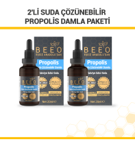 2'li Suda Çözünebilir Propolis Damla Paketi