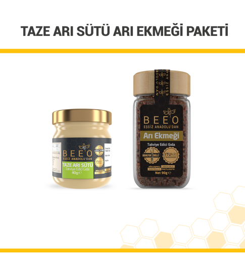 Taze Arı Sütü Arı Ekmeği  Paketi