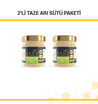 2'li Taze Arı Sütü Paketi