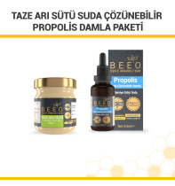 Taze Arı Sütü Suda Çözünebilir Propolis Damla Paketi