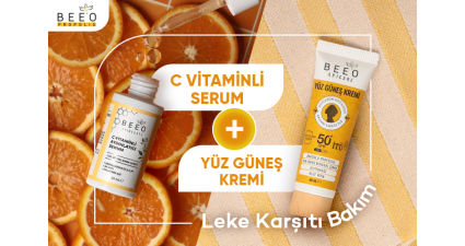 Işıltılı Bir Cilt İçin Doğal Çözüm: BEE'O C Vitaminli Serum + Güneş Kremi İkilisiyle Leke Karşıtı Bakım