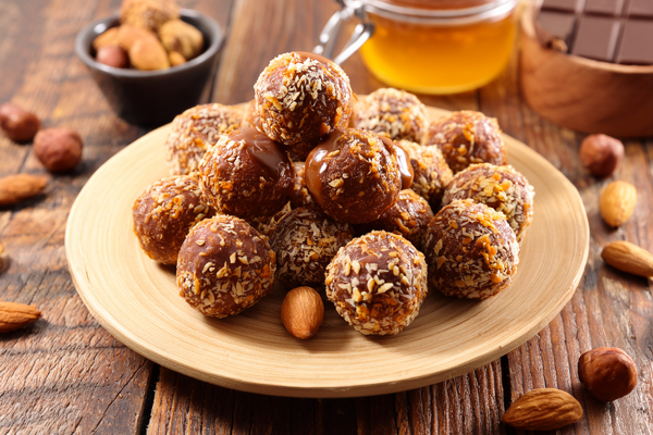ballı hurma topları