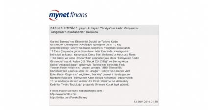 Mynet Finans - 13.10.2016