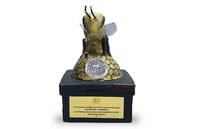 Türkiye Arıcılık Ödülleri 2022 – 7. Uluslararası Muğla Arıcılık ve Çam Balı Kongresi İnovasyon Yarışması 2.lik Ödülü